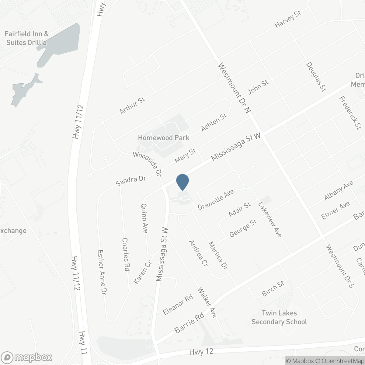 401 MISSISSAGA STREET W, Orillia, Ontario L3V 3C4